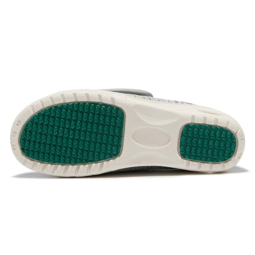 Sapatos femininos para diabéticos fáceis de calçar com ajuste leve para edema, fascite plantar, joan