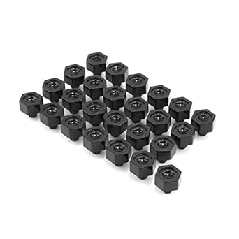 Amazon.com: RTrhinoTuning 50pcs Wheel Rim Lip Rivets Nuts of 7.5mm/0 ...