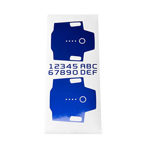 Image of Wrapgrade Mono Skin Compatible with DJI Mavic Pro Batteries (Stratosphere Blue)