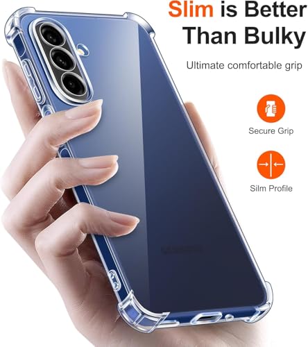 Image of ShieldTech Back Cover Case for Samsung Galaxy F18 5G | Camera Protection | Transparent Mobile Phone Back Case Cover for Samsung Galaxy F 18 5G | Samsung F18 5+G TPU Transparent Back Cover Case