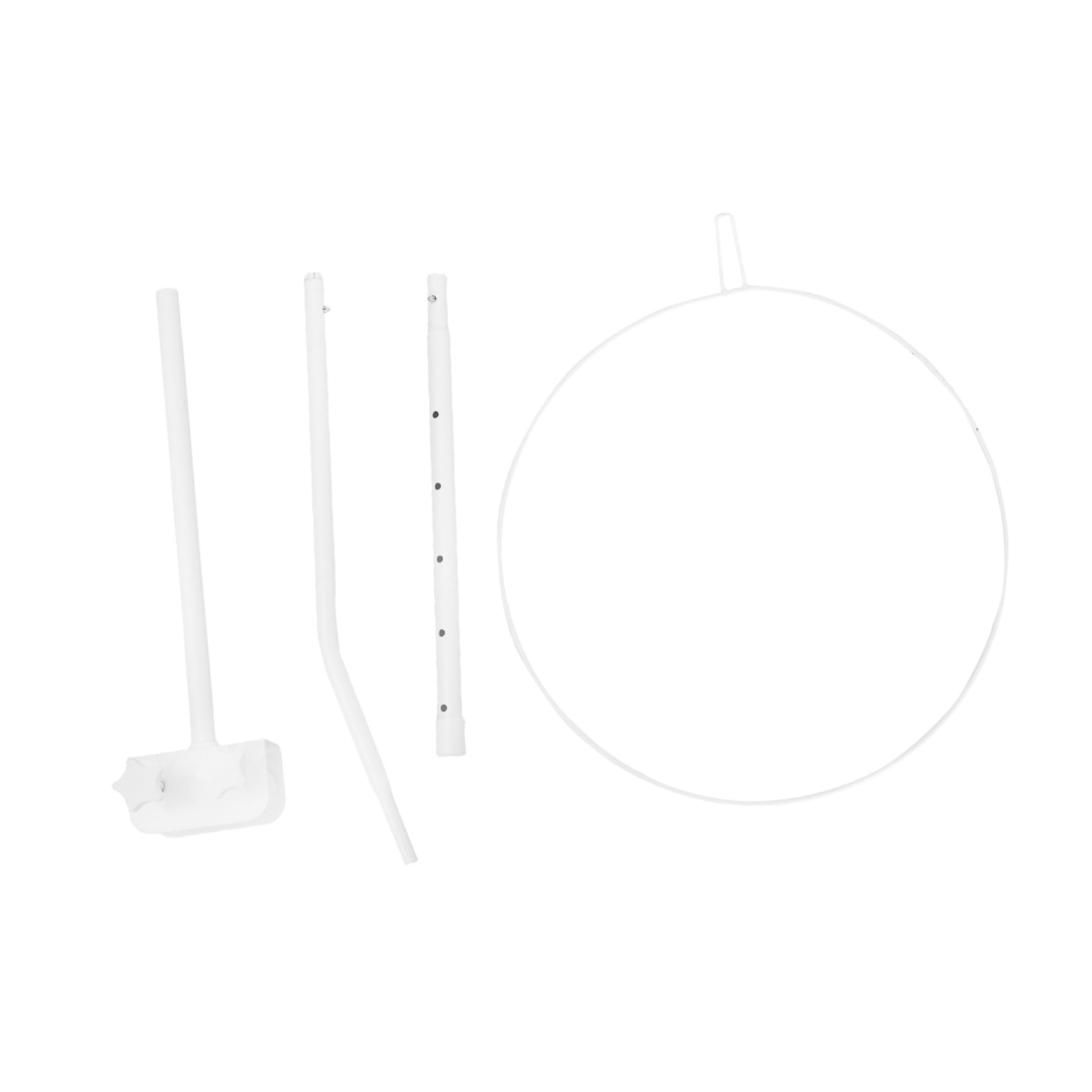 Support moustiquaire lit bébé ajustable pour berceau de garçon et fille à clip