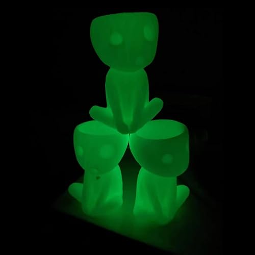 Miniatura 3 de TOPINCN Macetas con orificio de drenaje, bonita maceta luminosa para decoración de casa y oficina (#2)