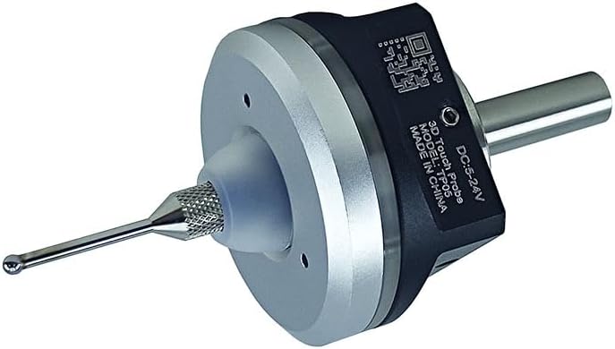 The Latest V6 Anti-roll 3D Touch Probe Edge Finder and Center-Finding Precision CNC Probe are Compatible with mach3 and grbl (6MM NC)