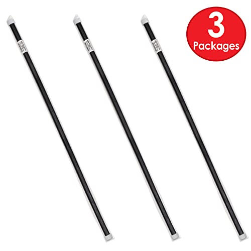 image for Beistle 3 Piece Novelty Wooden Theatrical Canes - Magic Show Costume A