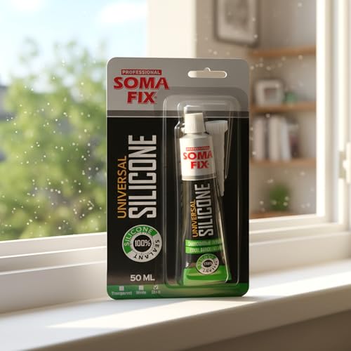 Image of Black Silicone Caulk (No Gun Needed) Flexible & Waterproof Caulking Tube | Silicone Sealant for Bathroom, Kitchen, Aquarium, Sink, Window, Countertop - 1.7 fl.oz