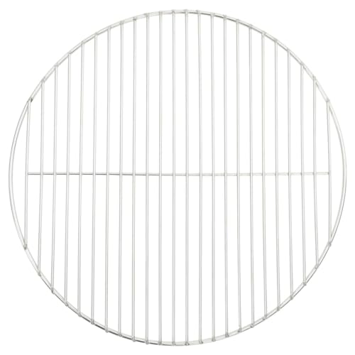 NQJIBUE Parrilla redonda de acero inoxidable 304, 47 cm