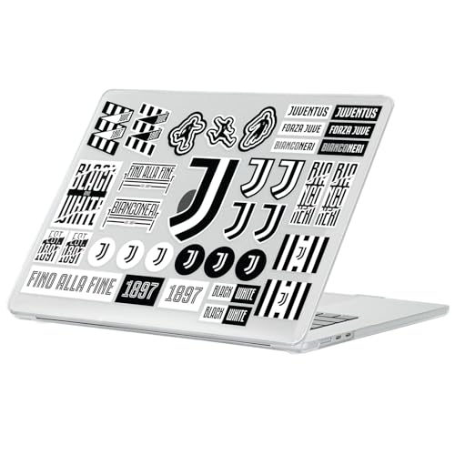 Coque armure MacBook Air 13.6 transparente antichoc Juventus logos