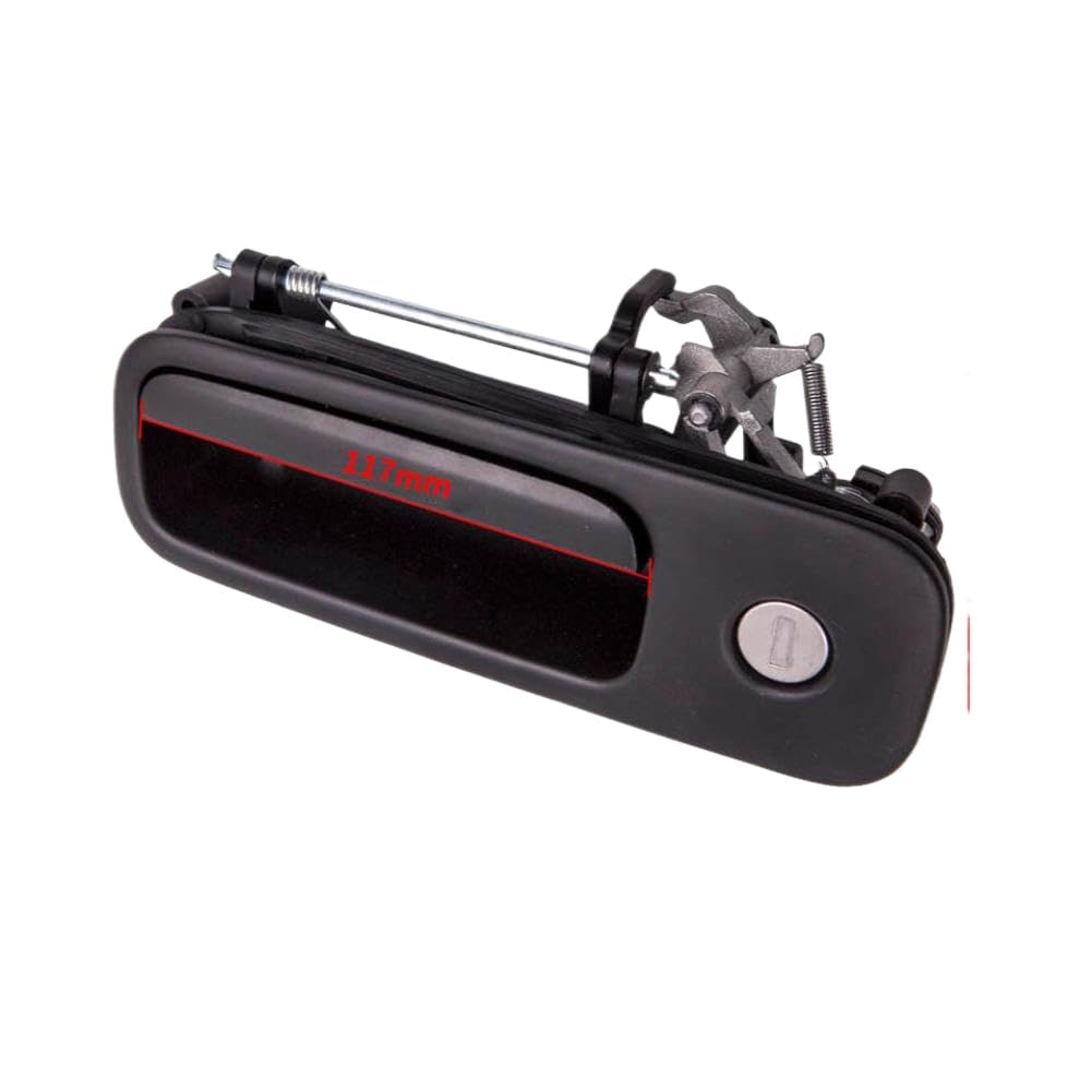 Pkduymbxz Onecolor Tailgate Handle Lock With Key Compatible With Mk3 And Mk4 1J6827565b 1J6827565a 1J6827297g