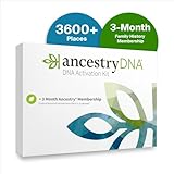 AncestryDNA Genetic Test Kit + 3-Month Ancestry World Explorer Membership: Personalized Genetic Results, DNA Ethnicity Test, Family History, Complete DNA Test, 3600+ Regions and Journeys
