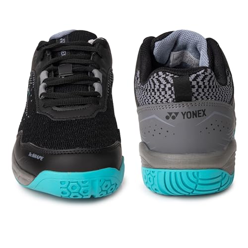 Image of YONEX Velo 100-i Badminton Shoes | Made in India | Ideal for Badminton,Squash,Table Tennis,Volleyball | Non-Marking Sole | TRU Cushion | Ergo Shape | Hexagrip |