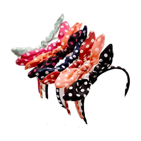 Dusenly 6-Piece Bow Knot Headband Set Cover