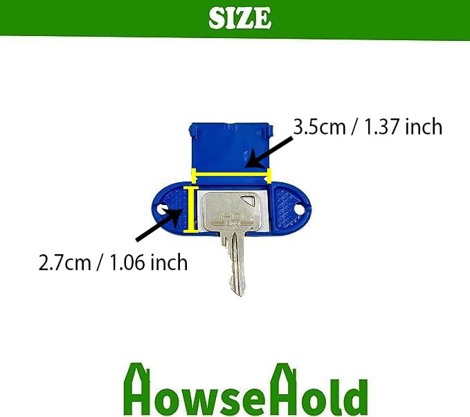 Key Turner Aid for Arthritis Pack of 4 Easy Grip Key Handles for Elderly Disabled, Weak Hands, MS - Image 4