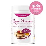 SÜSSER PROTEIN SNACK: Die Queen Pancakes von GymQueen sind der ideale Snack, wenn dir der Sinn nach etwas Süßem steht. Genieße köstliche Pfannkuchen zum Frühstück oder als Zwischenmahlzeit und gönne dir eine Extraportion Protein.