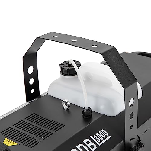 Máquina de humo de 3000 W y 110 V con 30 000 CFM, máquina de efectos escénicos con CO2, máquina de niebla con DMX de 1 canal, baja emisión de ruido, tanque de 6 L y control remoto, para bodas, Halloween y fiestas miniatura 5