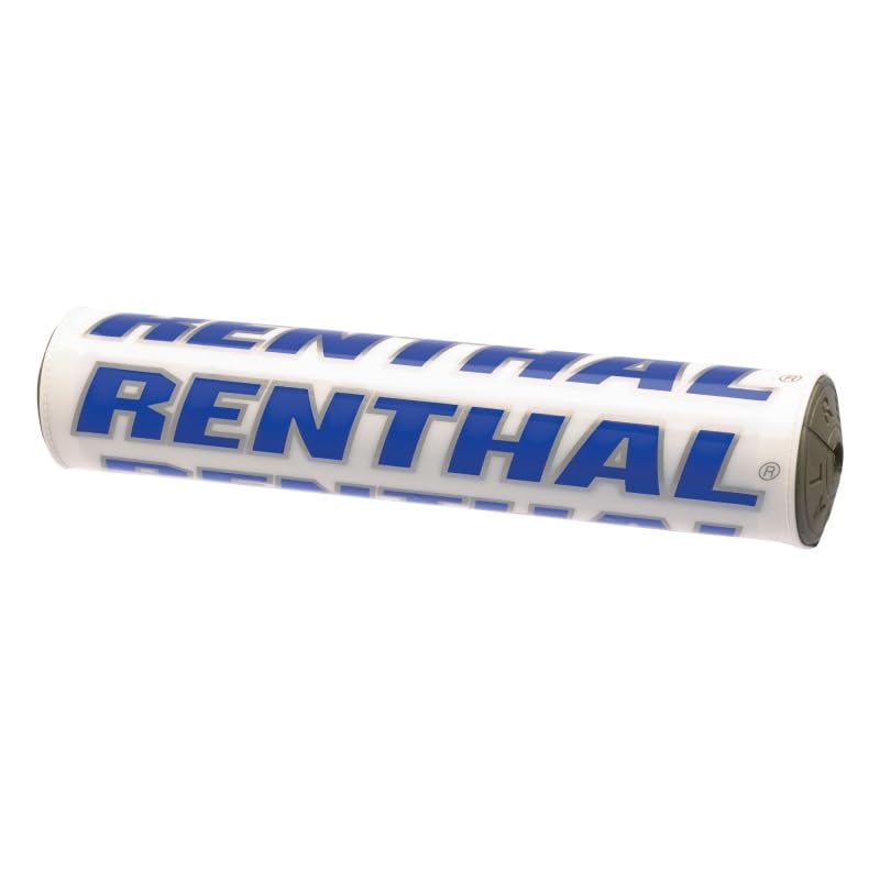 Image of Renthal P209 White /Blue SX Crossbar Pad