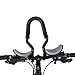 Bicycle Aero Bars Bicycle Rest Handlebar Aluminum Alloy TT Handlebar with Sponge Cushion for Moutain Bike,Road Bike