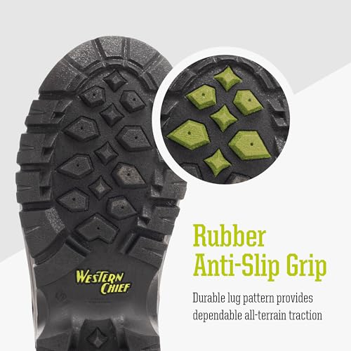 Image of Western Chief Unisex 365 Neoprene Cold Weather Boots for Men and Women | Waterproof rubber with insulated lining, anti-slip outsole, comfort insole, ankle, mid and tall snow boot for outdoor wear