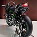DBEIXIWEI 1:9 Scale for Kawasakis H2R Motorcycle Model High-Simulation Alloy Die-Cast Motorbike Souvenir Static Display