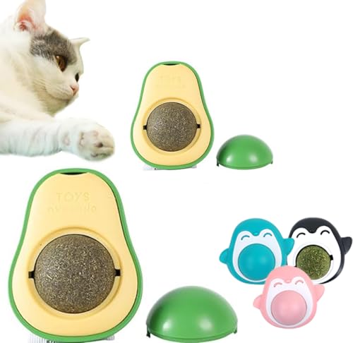 RAPIO® Catnip, Hierba Gatera para Gatos, Gatos Accesorios, Catnip para Gatos, Juguetes Gato, Gosbi, Juego Matatabi, cat nip,Valeriana, Nepeta Cataria, Catnip Semillas, Hierba Gatuna |2 UND| (AGUACATE)
