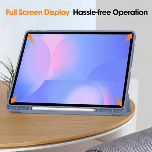 Image of ProElite Cover for Samsung Galaxy Tab S10 FE Plus 13.1 inch, Soft Flexible Flip Case Cover for Samsung Galaxy Tab S10 FE Plus 13.1 inch Cover, [Recoil Series]- Lavender