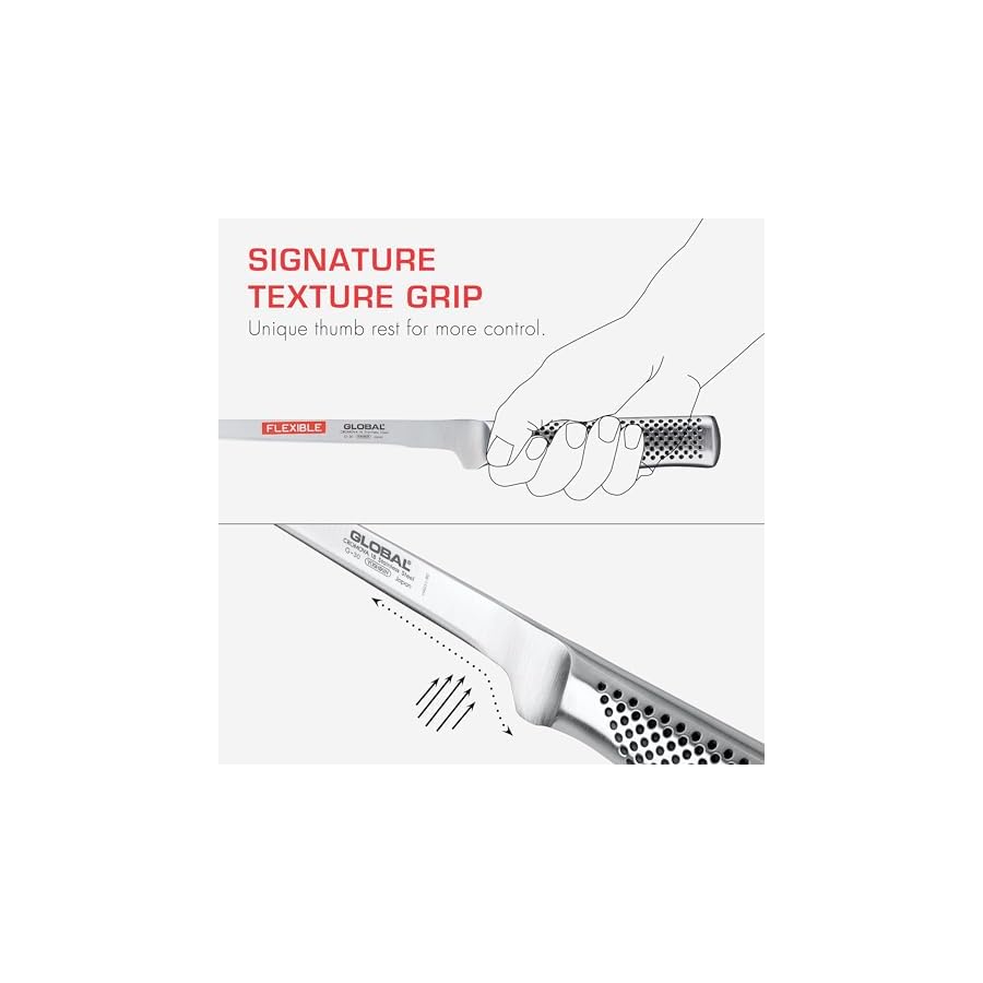 Global-G-30-8-Flexible-Swedish-Fillet-Knife Global G-30-8" Flexible Swedish Fillet Knife