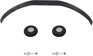 Carbon Fiber 300#70E Landing Gear Wheel Kit DIY Parts for RC Airplane Jet 1 Set