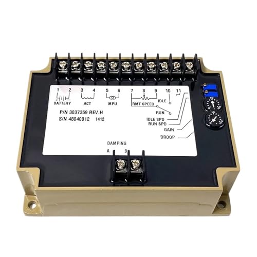 Placa control electrónico Govornor 3037359 pieza de motor generador industrial