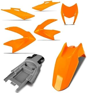Kit Carenagem Completa Nxr Bros 150 Laranja 2009 Pro Tork