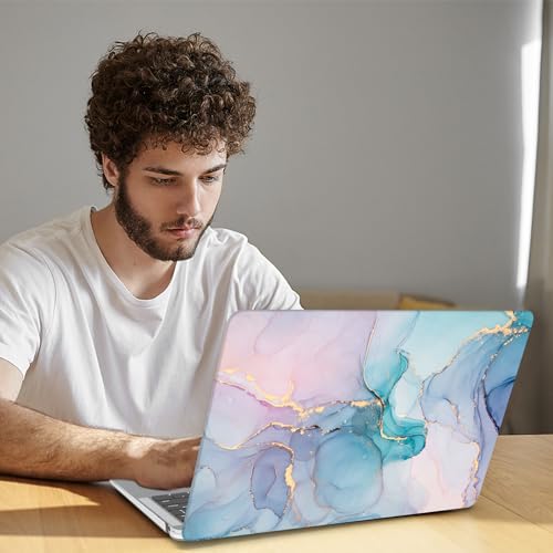 B BELK Compatível com MacBook Air 13 polegadas 2021 2020 2019 2018 M1 A2337 A2179 A1932 Touch ID, capa rígida de plástico + 2 capas de teclado + protetor de tela para MacBook Air de 13,3 polegadas