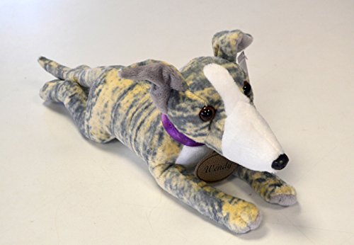 Helpful Hounds Blue Brindle Greyhound Whippet Lurcher Soft Toy - Wendy