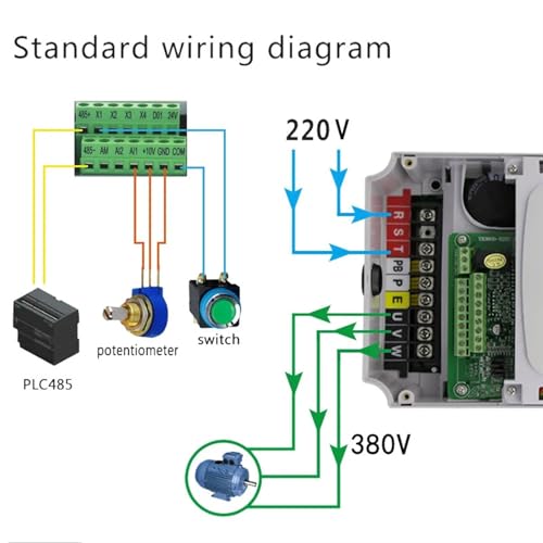 Convertisseur 220V 380V 11kW résout le manque de triphasé - 4
