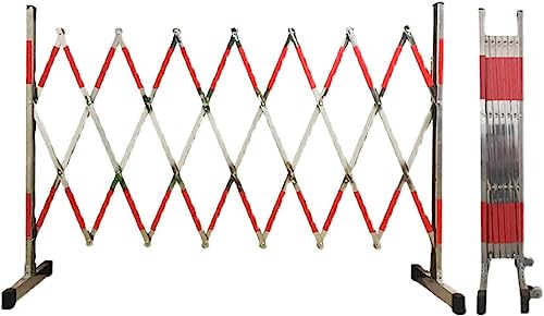 Barrière de circulation rétractable 4m portable à roulettes