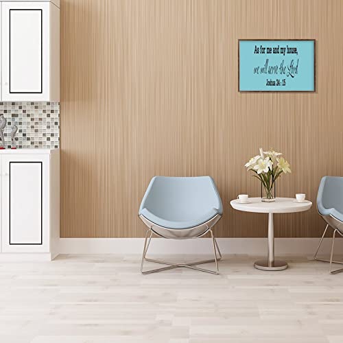 Décoration murale en bois durable et robuste pour salle de bain - 4
