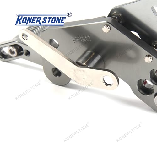 Commandes reculées Z125 réglables pour éliminer la fatigue des jambes