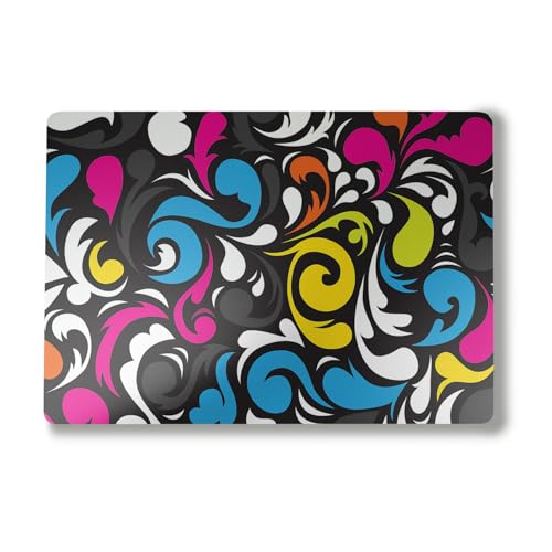 Laptop Skin Compatible with Alienware M18 R2 (2024) - Swirly - Premium 3M Vinyl Protective Wrap Decal Cover - Easy to Apply | Crafted in The USA by MightySkins