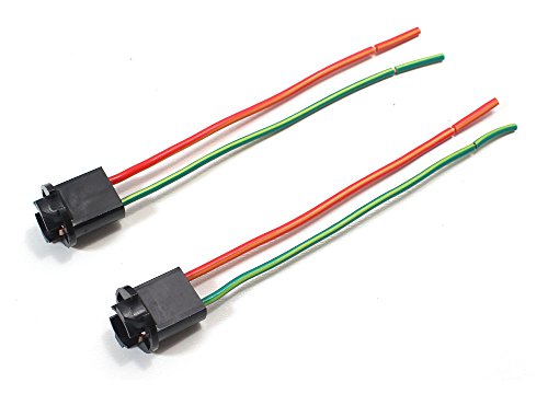 iJDMTOY Adaptador cableado para bombillas LED W5W 2 piezas miniatura 6