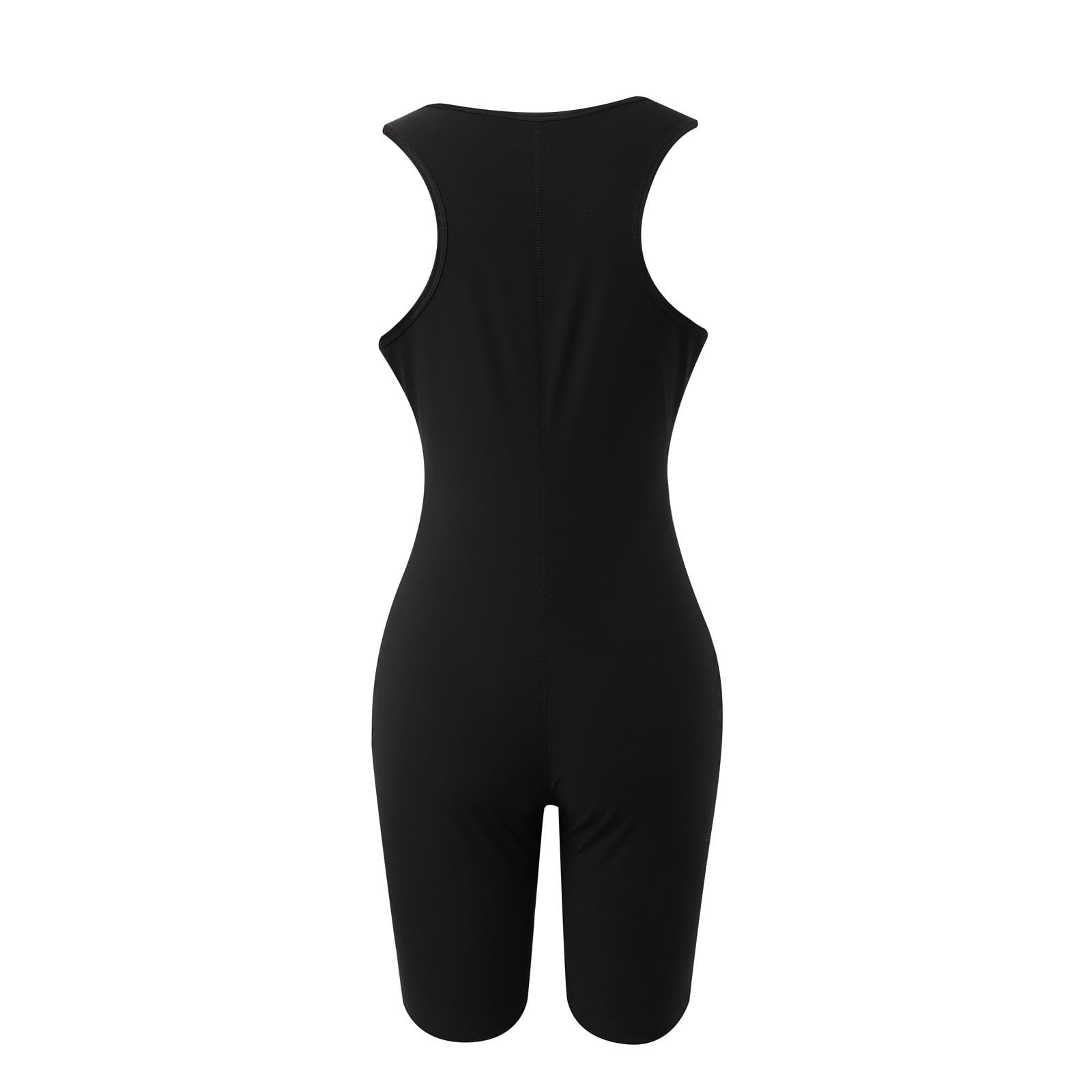 Mono ajustado para entrenamientos de alta intensidad y sesiones de sudoración intensas, mujer, sin mangas, pantalón largo, tejido térmico, para deportes al aire libre y gimnasio, rendimiento