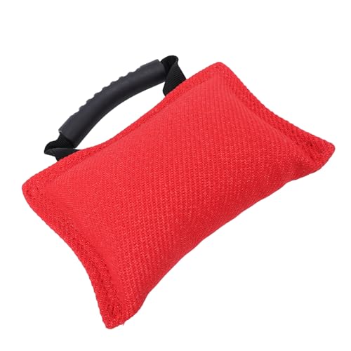Oreiller de morsure de chien jouet à mâcher interactif durable rouge