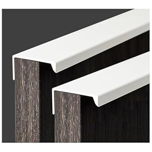 Gshur Versteckte L-Form Griffleisten 4 Stück