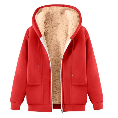 Manteau à capuche en polaire imprimé confortable et léger pour femme