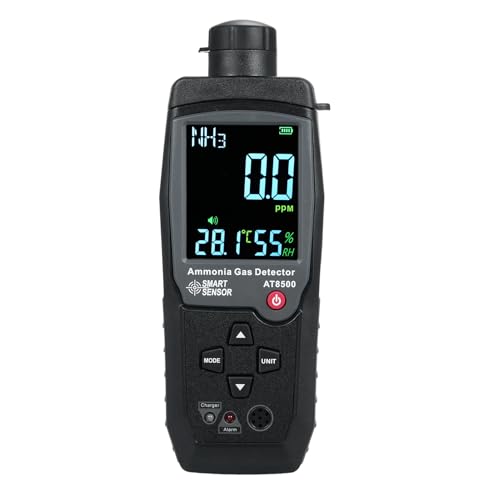 Détecteur de NH3 portable Walmeck avec écran LCD pour station-service