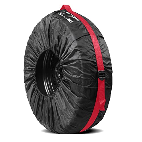 Image of Tire Covers Accessories Dustproof Portable Waterproof for Trailer Red S|1Pc Tire Protection Cover| Other Auto Tools & Supplies| Automotive Tools & Supplies Motors