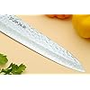 Yoshihiro-VG10-16-Layer-Hammered-Damascus-Stainless-Steel-Gyuto-825-210mm-Japanese-Chefs-Knife-Petty-Utility-Knife-53-135mm-SET Yoshihiro VG10 16 Layer Hammered Damascus Stainless Steel Gyuto 8.25'' (210mm) Japanese Chefs Knife & Petty Utility Knife 5.3'' (135mm) SET