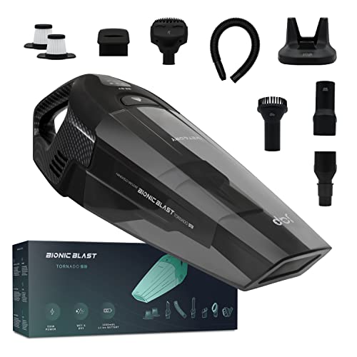 JAP S3C 10000pA 22.2V Aspiradora de Mano - Pelos Mascotas - Sólidos y Líquidos - Aspirador de Coch