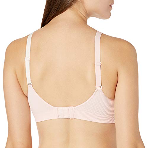 Image of Hanes Womens Perfect Coverage Wireless Seamless T-Shirt Bra, ComfortFlex Fit, Smart Sizes