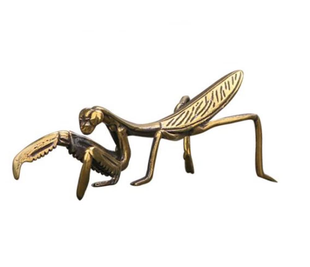 ZXGRfdefa figurine, Praying Mantis Statue Miniature Home Decoration Accessories Flower Pot Ornaments