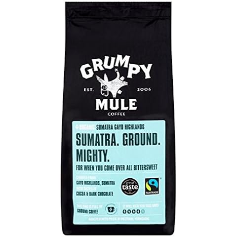 Grumpy Mule Organic Sumatra Ground Coffee 227g Cover