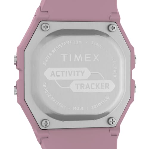 Image of TIMEX Sport 40 mm White Dial Unisex Digital Watch- TW5M55800