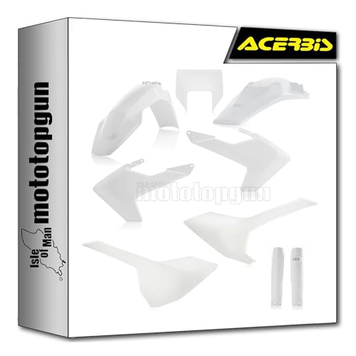 Carenage blanc Acerbis 0022375.030 haute resistance Husqvarna TE 300 2017