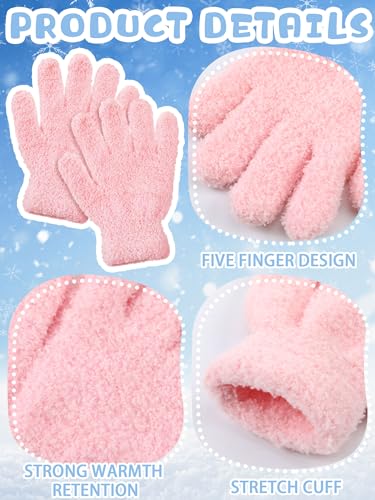 Image of Syhood 5 Pairs Kids Winter Gloves